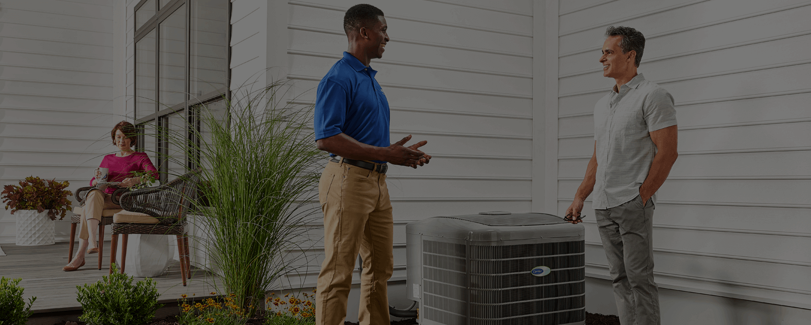 HVAC Technician with Family